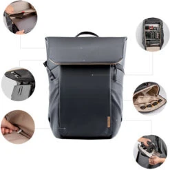 PGYTECH OneGo Air Backpack (Obsidian Black） - PGYTECH -DJI Store 1664365687 IMG 1848746