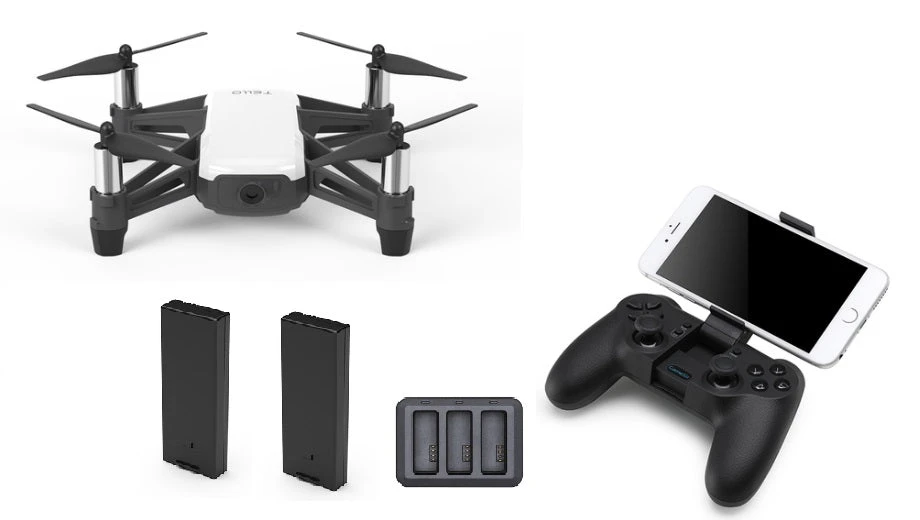 DJI Tello Controller Value Combo - Dronepointcanada 3 DJI Tello Controller Value Combo - Dronepointcanada