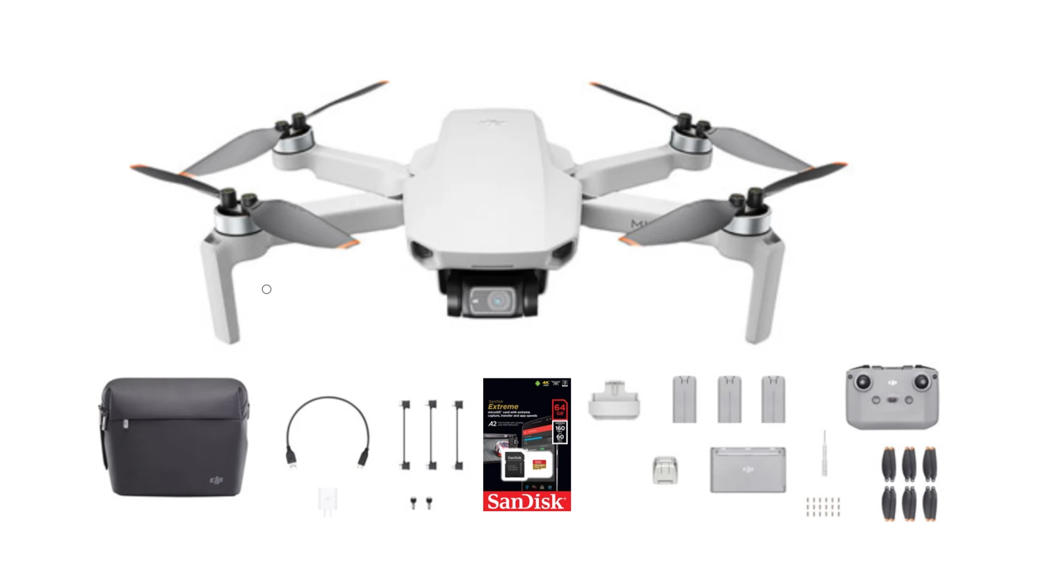 DJI Mini 2 Fly More Combo - DronePoint Canada 3 DJI Mini 2 Fly More Combo - DronePoint Canada