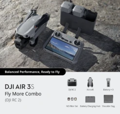 DJI Air 3S Fly More Value Combo (DJI RC 2) - DronePoint Canada -DJI Store Screenshot 2024 10 15 at 9.06.09 AM 1