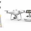 PHANTOM 4 RTK + DRTK2 MOBILE STATION COMBO (SP) - DronePoint Canada -DJI Store drone DJI Phantom 4 RTK con estacion D RTK2