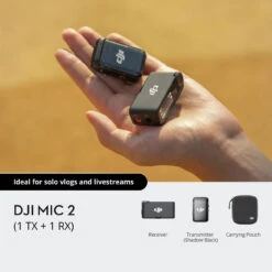 DJI Mic 2 (1 TX + 1 RX) - DronePoint Canada -DJI Store f14032ef0da016a02be0abde93b03358 ultra